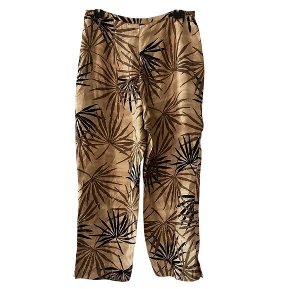 Vintage Valerie Stevens 100% silk pants size medium - Picture 1 of 6